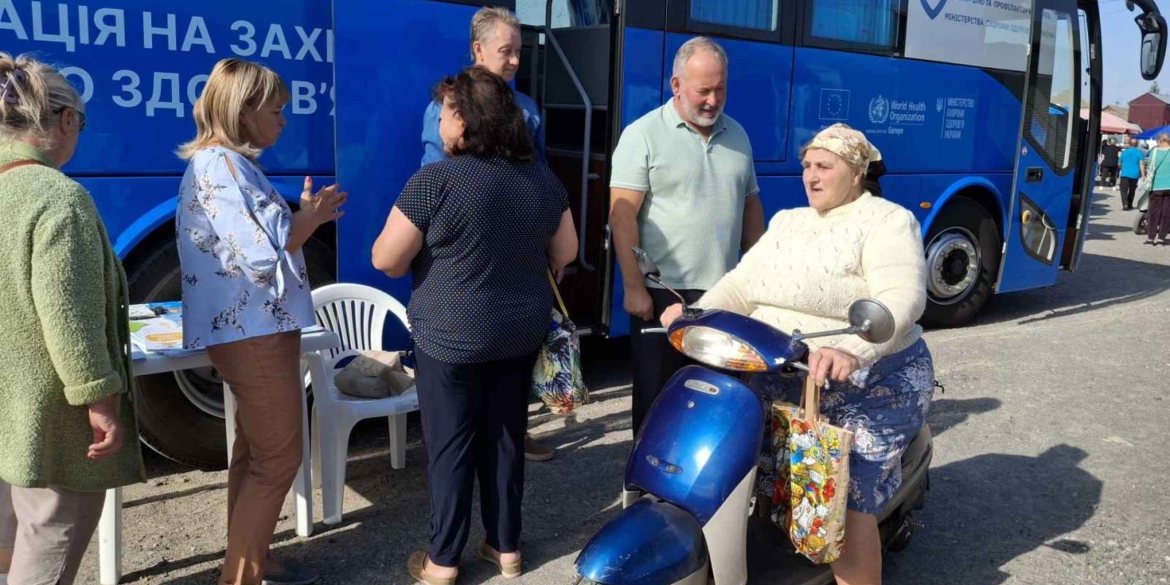 «Амбулаторія на колесах» провела обстеження жителів Вапнярки