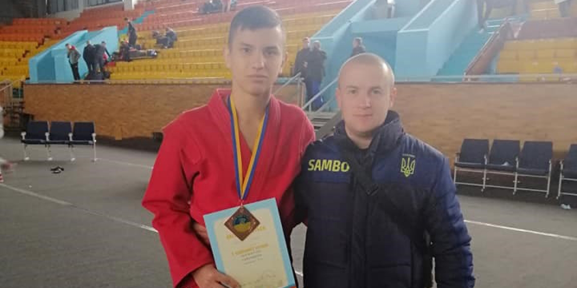 Вінницький самбіст Павло Зверько привіз "бронзу" з Чемпіонату України 