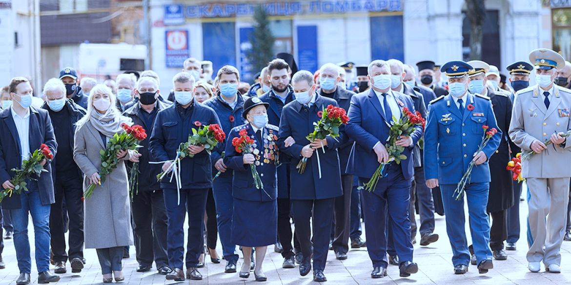 У Вінниці вшанували пам'ять жертв Другої світової війни