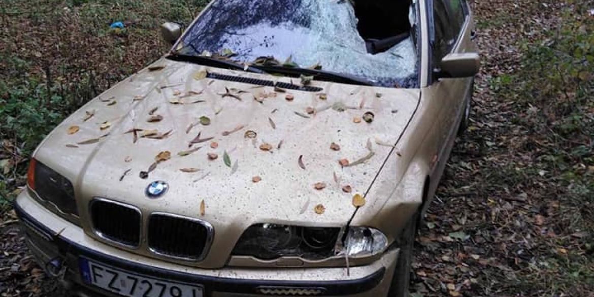 За Вінницею знайшли авто, на якому скоїли смертельне ДТП