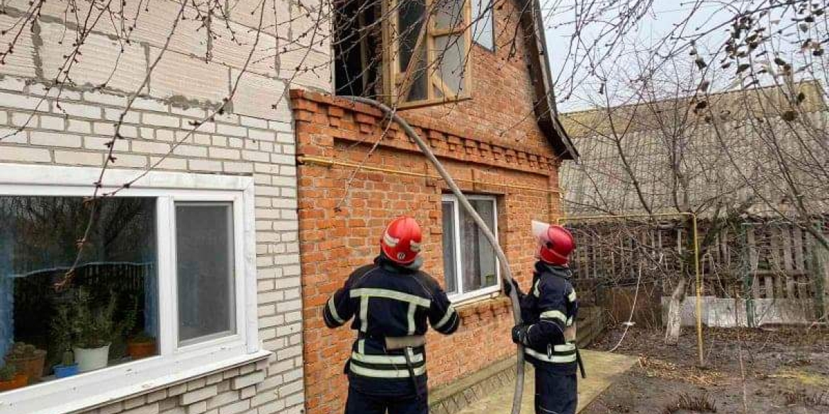 В Погребищенському районі горів приватний будинок