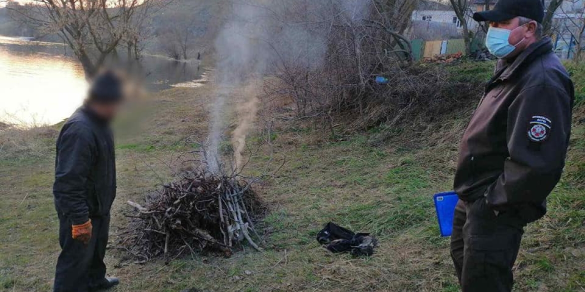 Муніципальна варта Вінниці склала чотири протоколи на паліїв сміття