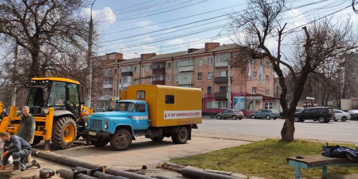 У Вінниці за рік реконструюють майже шість кілометрів тепломереж