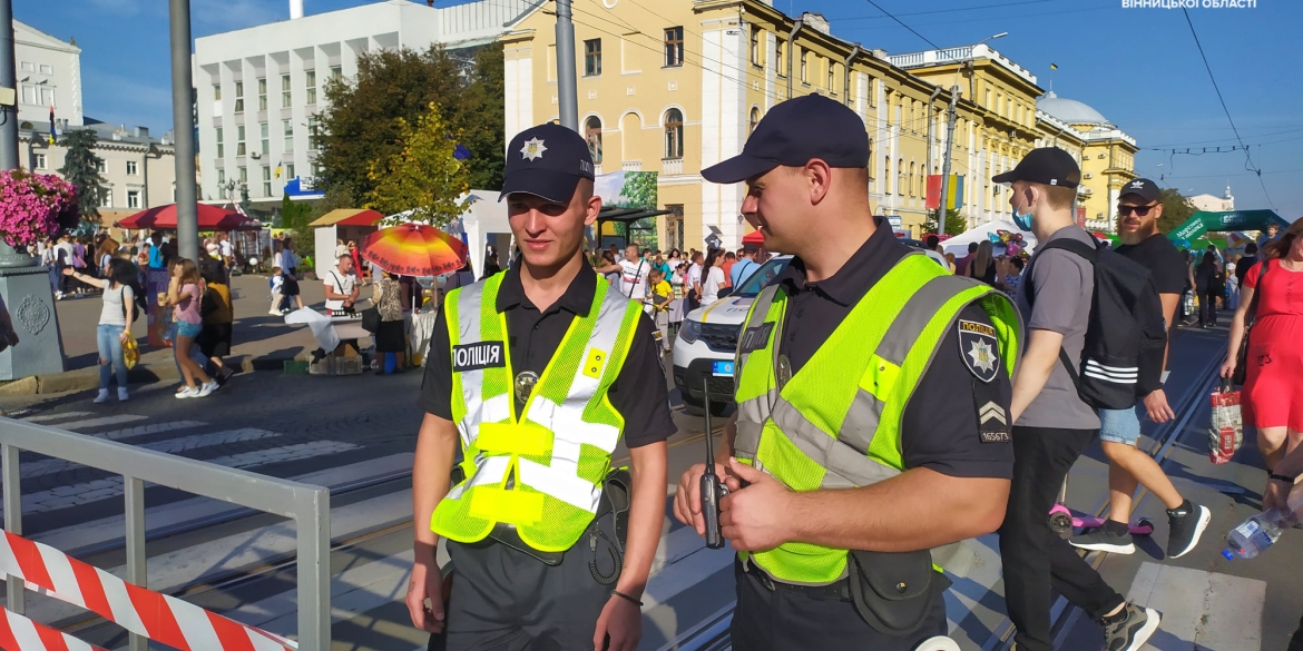 У поліції розповіли, скільки разів інспектори виїжджали на виклики у День Вінниці