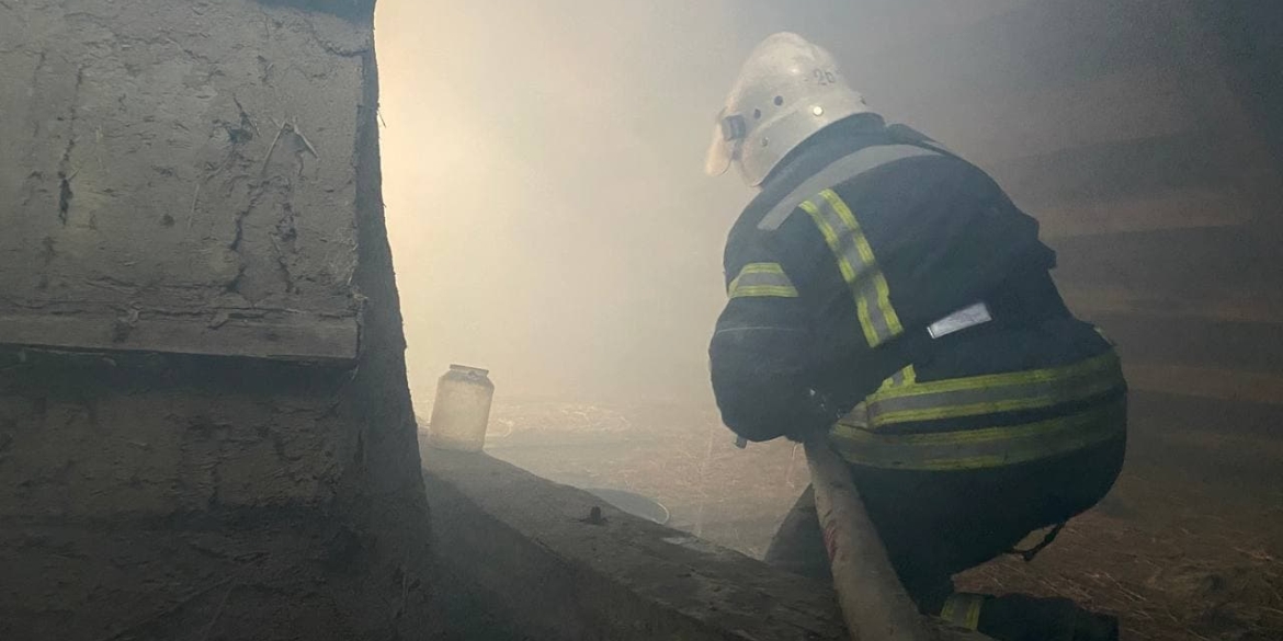 На території Погребищенської громади горів приватний будинок