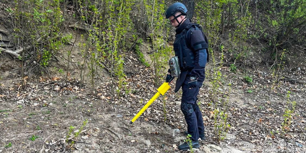 Біля водойми у Турбівській громаді знайшли артснаряд часів Другої світової