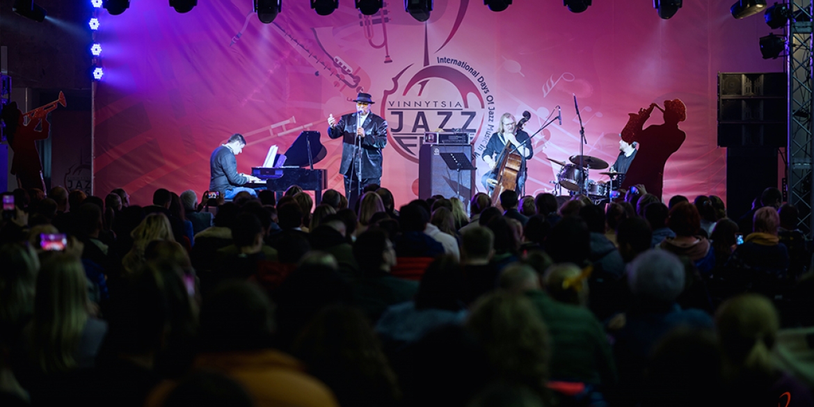 Ювілейний VINNYTISA JAZZFEST привернув увагу до Вінниці всієї України і міжнародної спільноти 