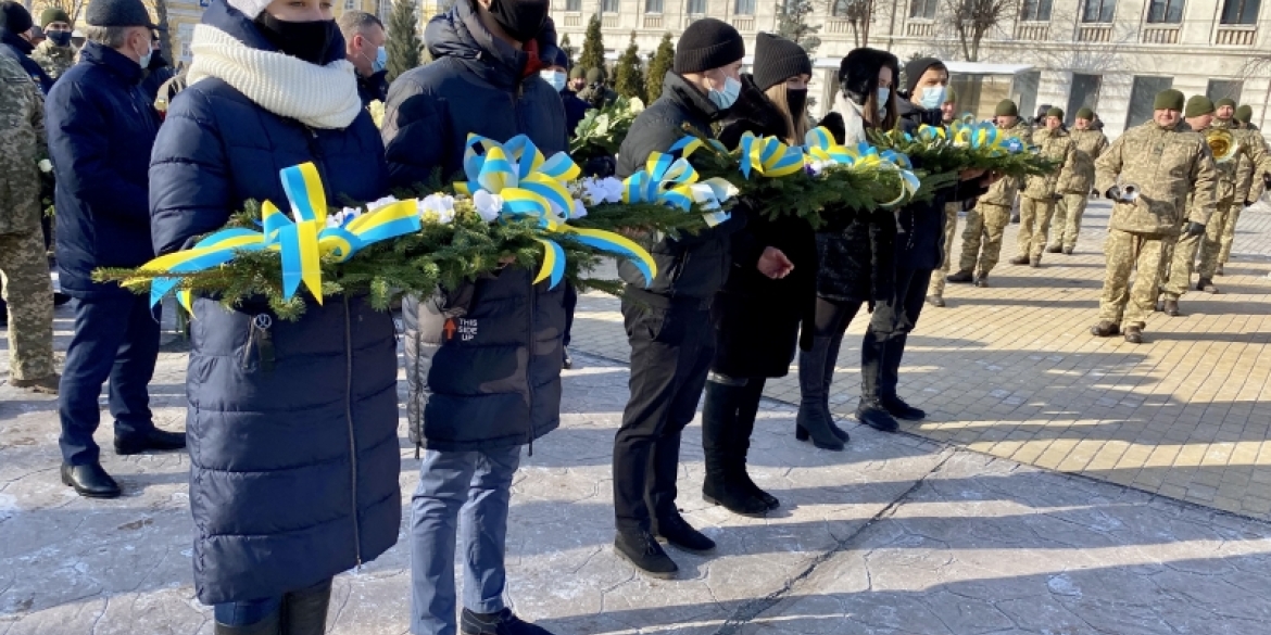 У Вінниці вшанували Героїв Небесної Сотні