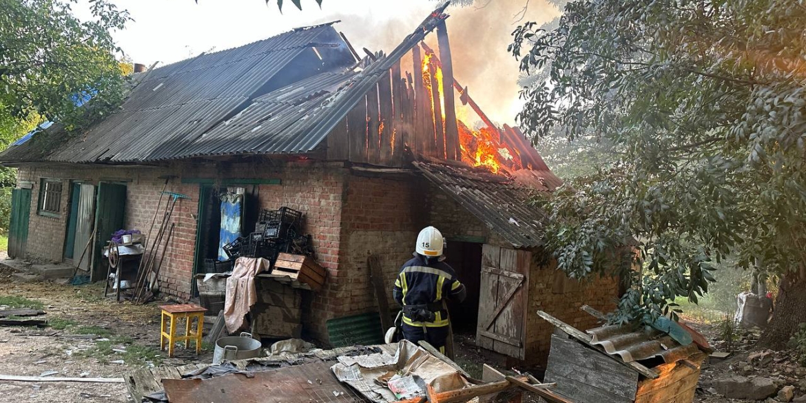 Горіли господарчі споруди в трьох районах Вінниччини