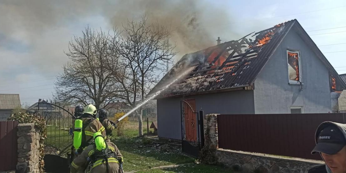 В Могилів-Подільському через несправну пічку згоріла літня кухня