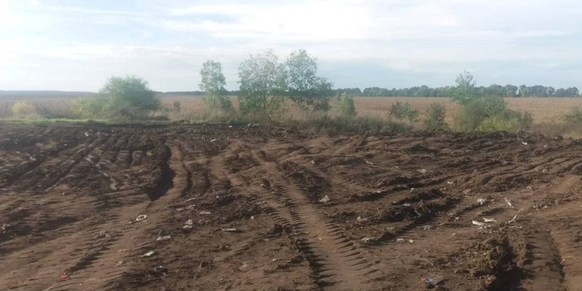 На території Іванівської громади ліквідували незаконне сміттєзвалище