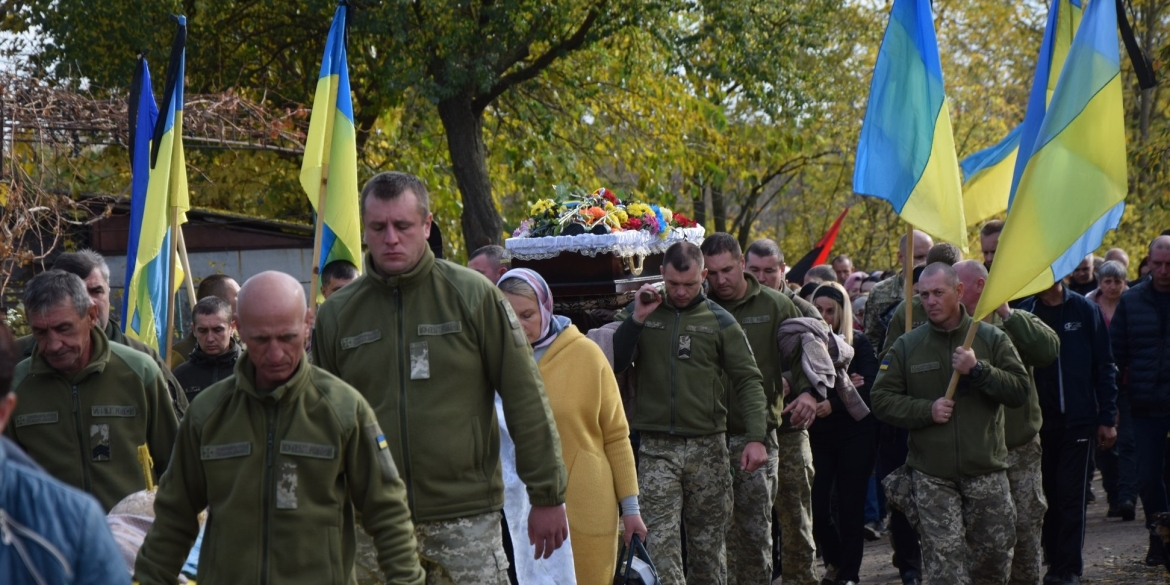 На Вінниччині попрощались з полеглим прикордонником, який загинув на фронті