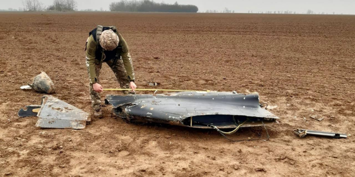 На Вінниччині виявили у полі ще один збитий «Шахед»