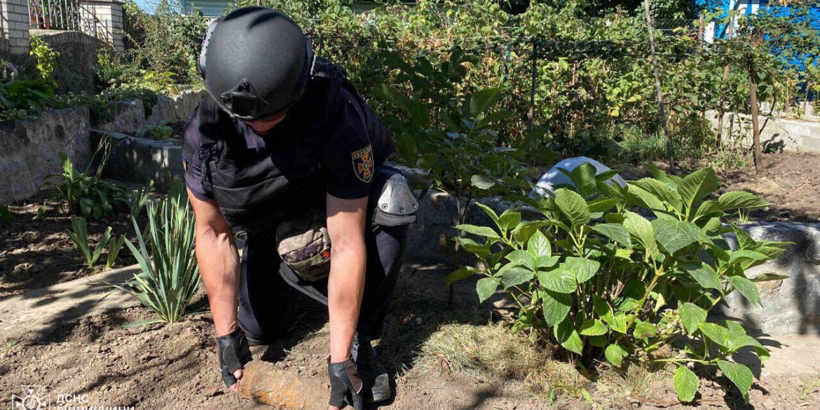 На Вінниччині сапери ДСНС знищили боєприпас часів Другої світової війни