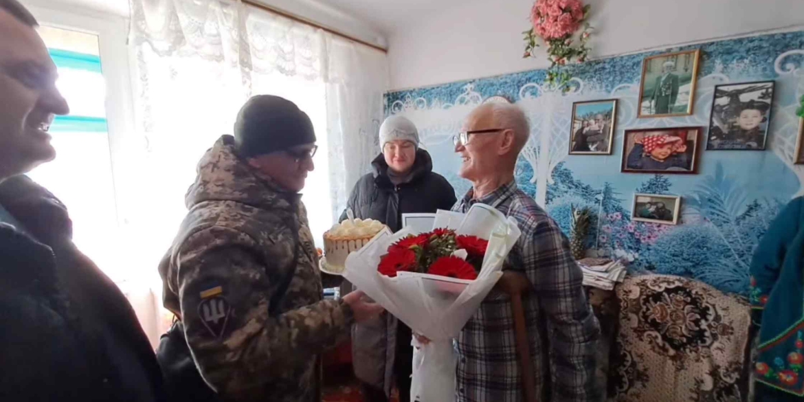 На Вінниччині зі 100-річним ювілеєм привітали ветерана Другої світової війни