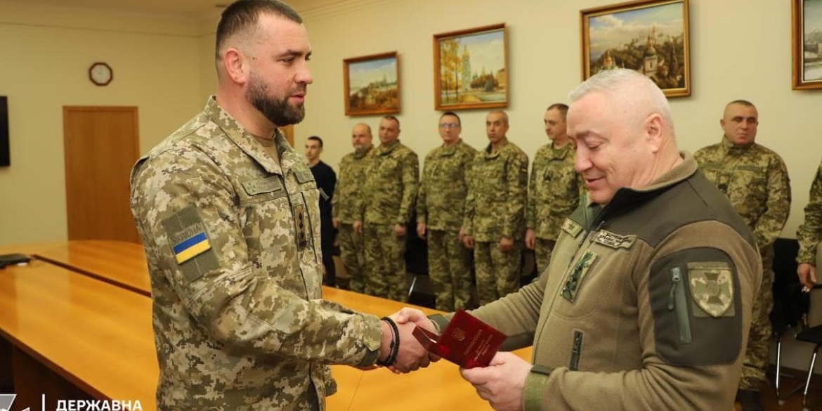 Начальника Могилів-Подільського прикордонного загону нагородили медаллю