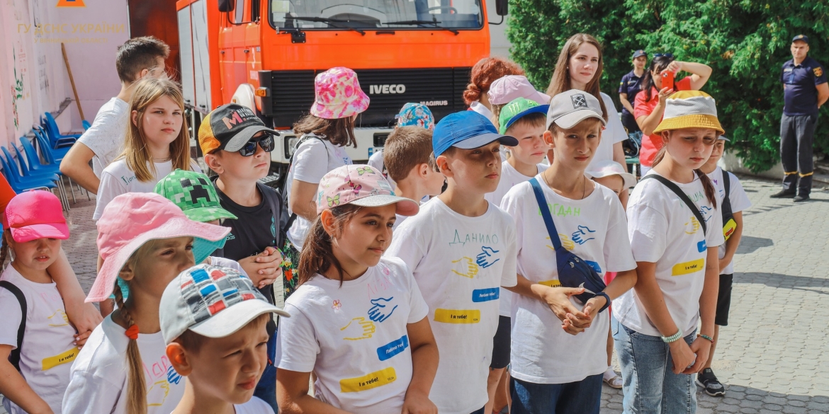 Надзвичайники організували для вінницьких дітей День безпеки