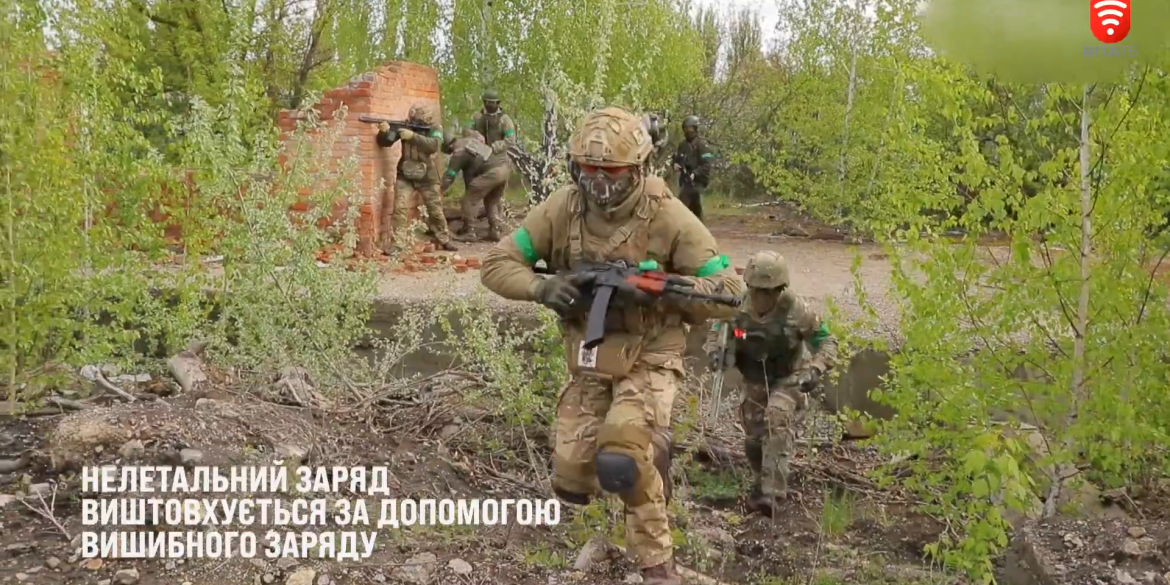 Нацгвардійці тренувались застосовувати гранатомети та вдосконалювали вміння, необхідні для штурму