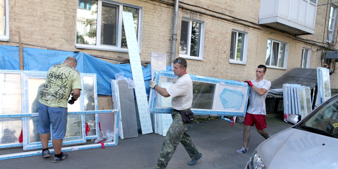 Найближчі до «Ювілейного» будинки у Вінниці відновлює організація GEM