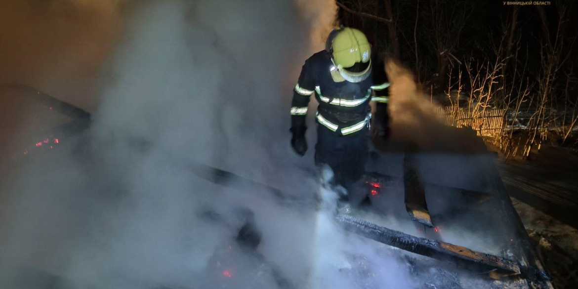 Під час пожежі в будинку постраждав 44-річний житель Піщанської громади