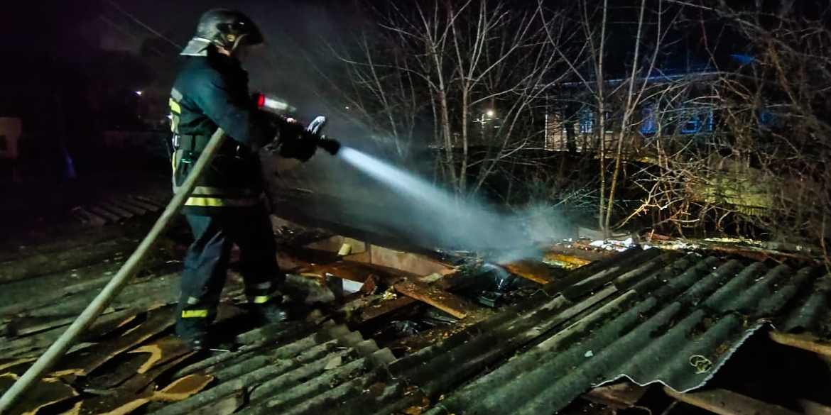 Під ранок у Вінниці згорів сарай на вул.Шолом Алейхема 