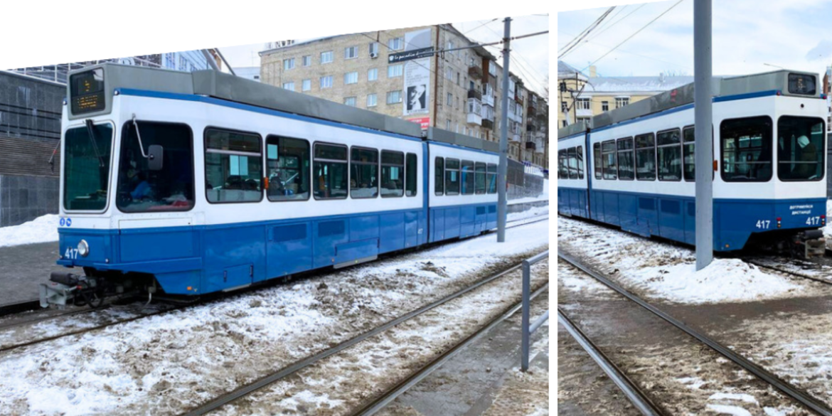 Ще два трамваї «Tram2000» виїхали на маршрути Вінниці