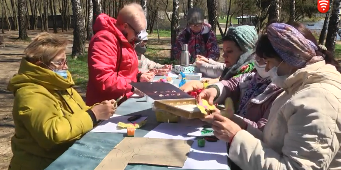 На Вишенському озері провели великодній майстер-клас