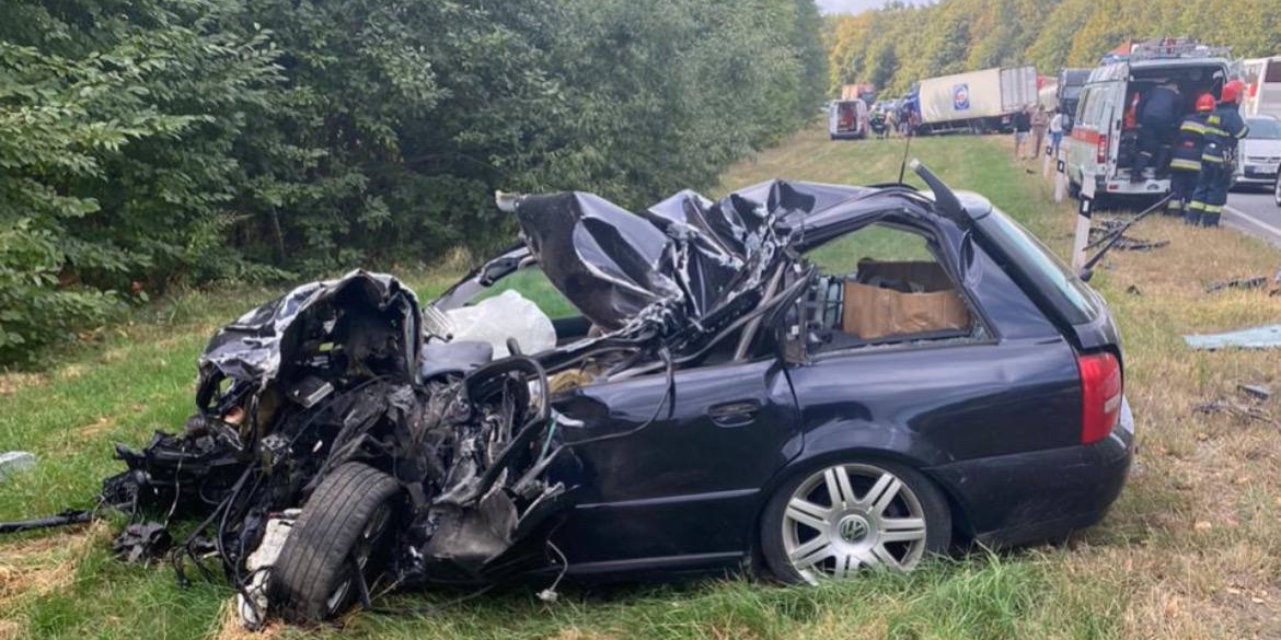 Смертельне ДТП у Немирівській громаді - водій Audi вирулив на зустрічку перед вантажівкою