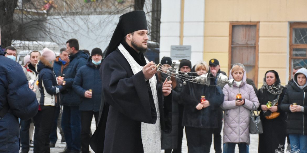 У Вінниці молитвою вшанували пам’ять Героїв Небесної Сотні