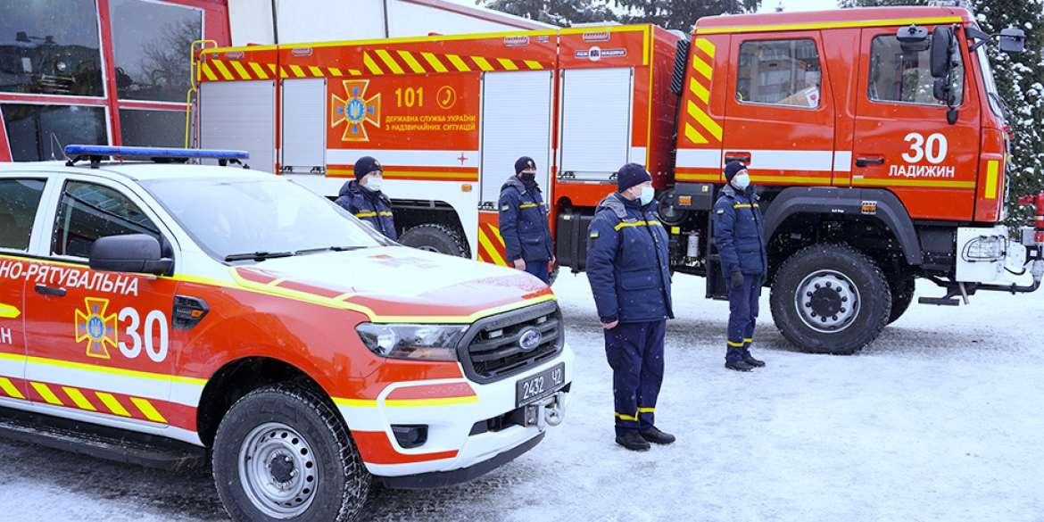 Вінницькі рятувальники отримали нову спецтехніку