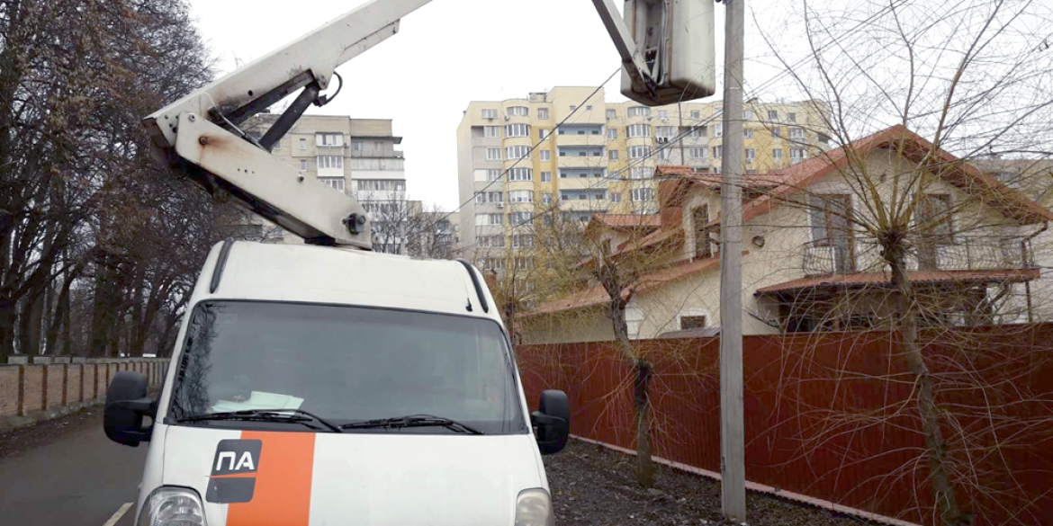 В житловому масиві "Сонячний" у Вінниці зробили зовнішнє освітлення