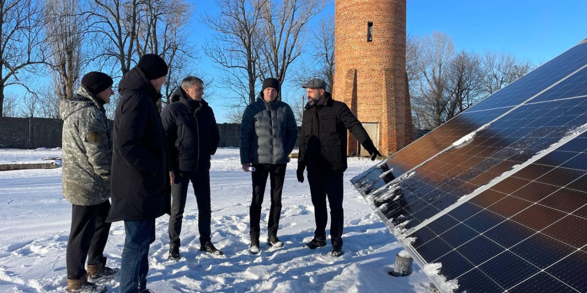 У Бершаді завершили будівництво власної сонячної електростанції 