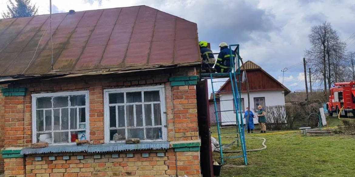 У Глуховецькій громаді сталася пожежа - горів приватний будинок