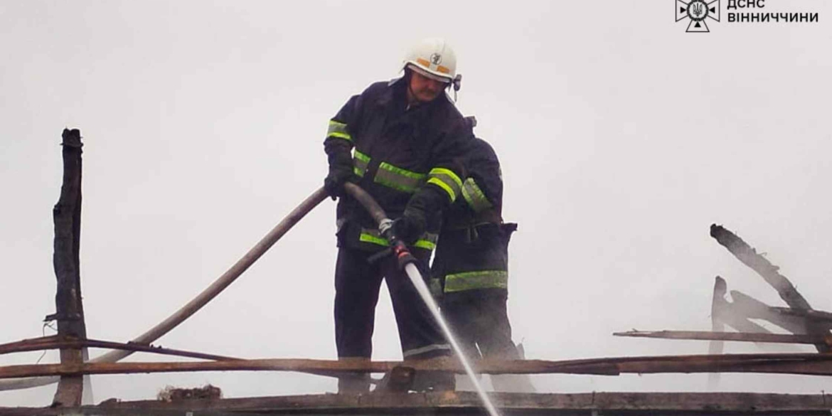 У Крижопільській громаді згорів дах житлового будинку