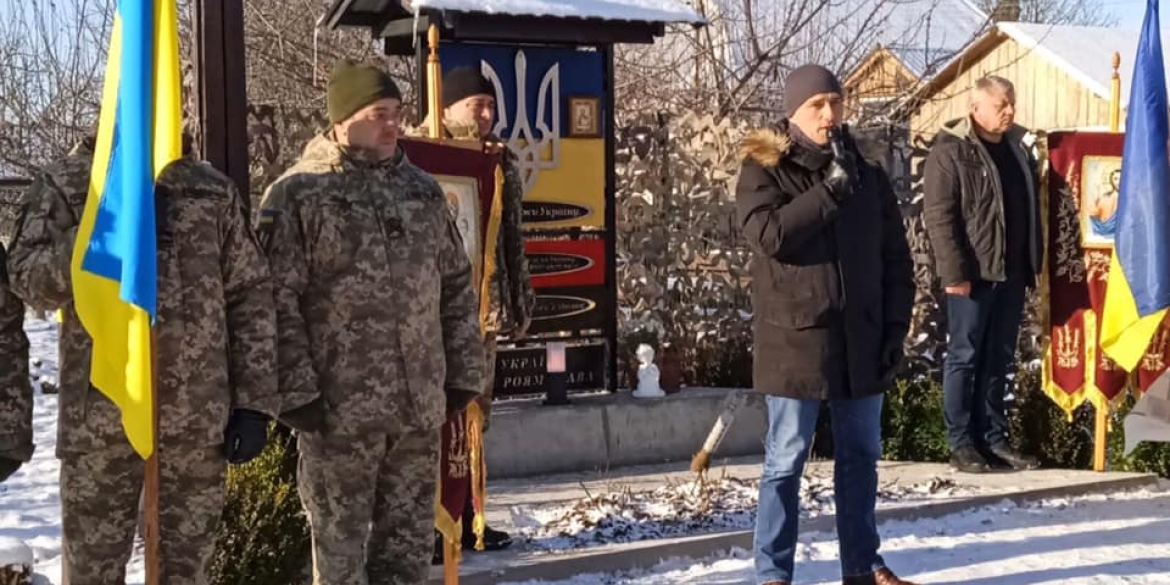 У Немирівському районі відкрили пам’ятний знак загиблим захисникам