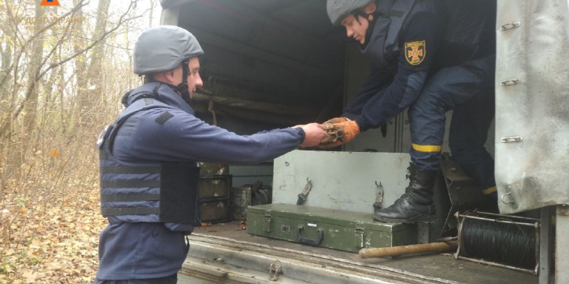 У Погребищенській громаді відкопали міни та снаряди часів Другої світової