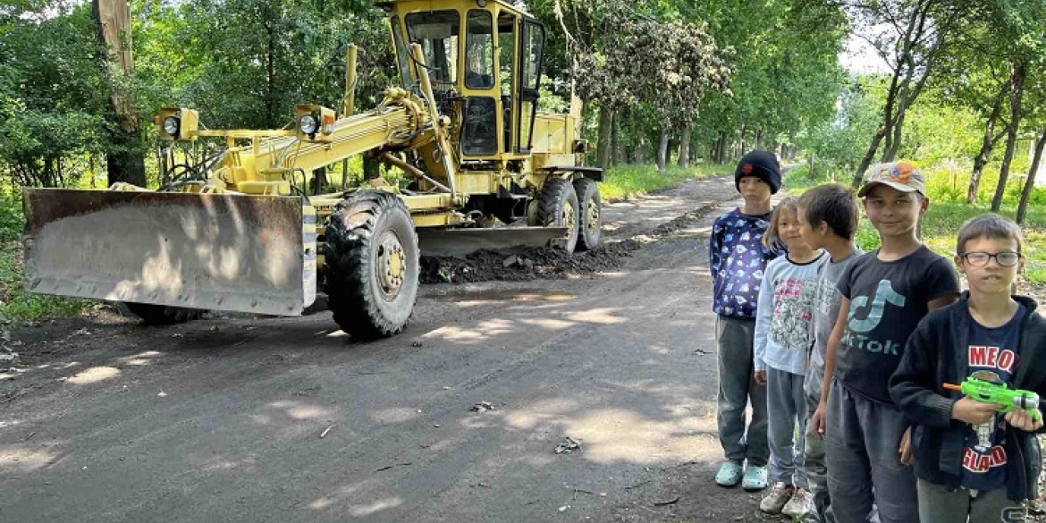 У Сальнику підсипали та грейдерували дорогу до дачного масиву