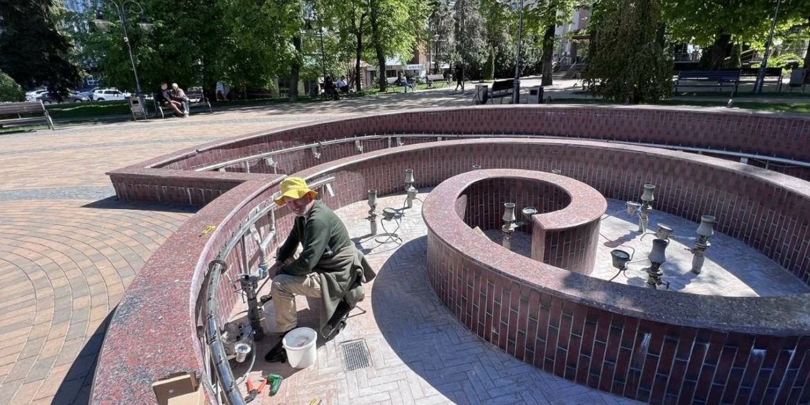 У Вінниці цьогоріч фонтани запустять значно пізніше, аніж в попередні роки