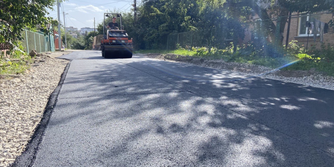 У Вінниці на умовах співфінансування заасфальтували вулицю на Грохольських