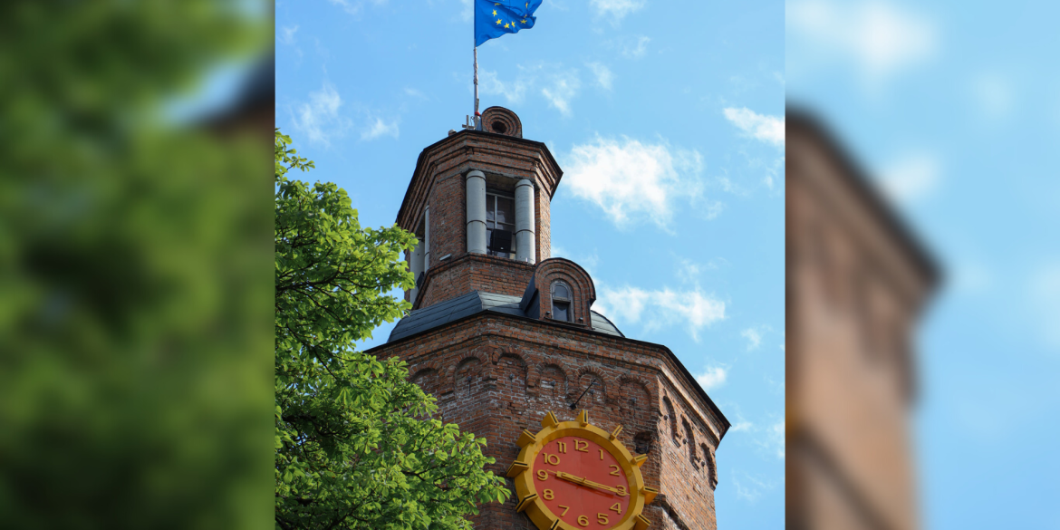 У Вінниці на Вежі Артинова протягом тижня майорітиме прапор Європи