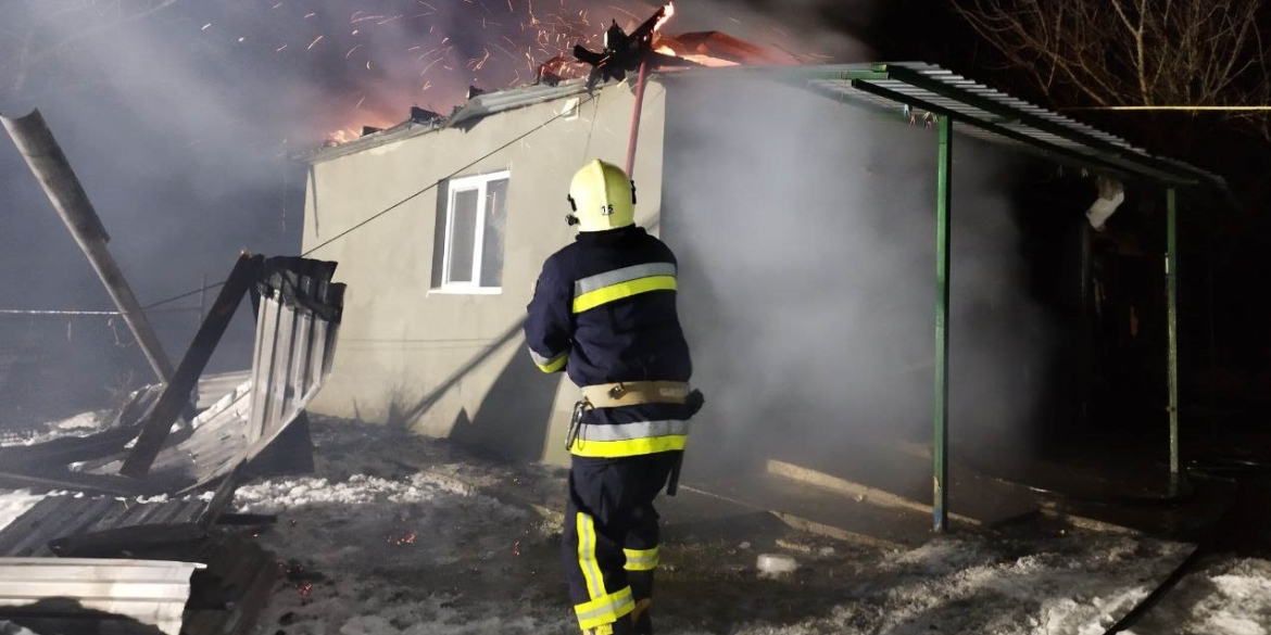 У Вінниці та Хмільницькому районі сталися пожежі - горіли приватні будинки