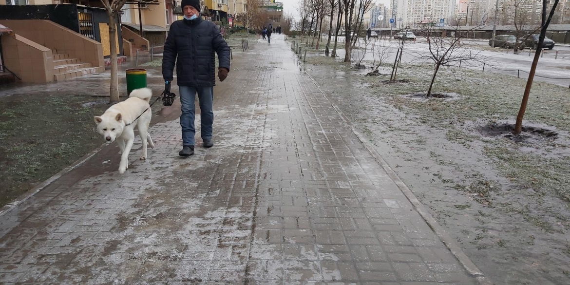 У Вінниці в понеділок прогнозують ожеледицю на дорогах 