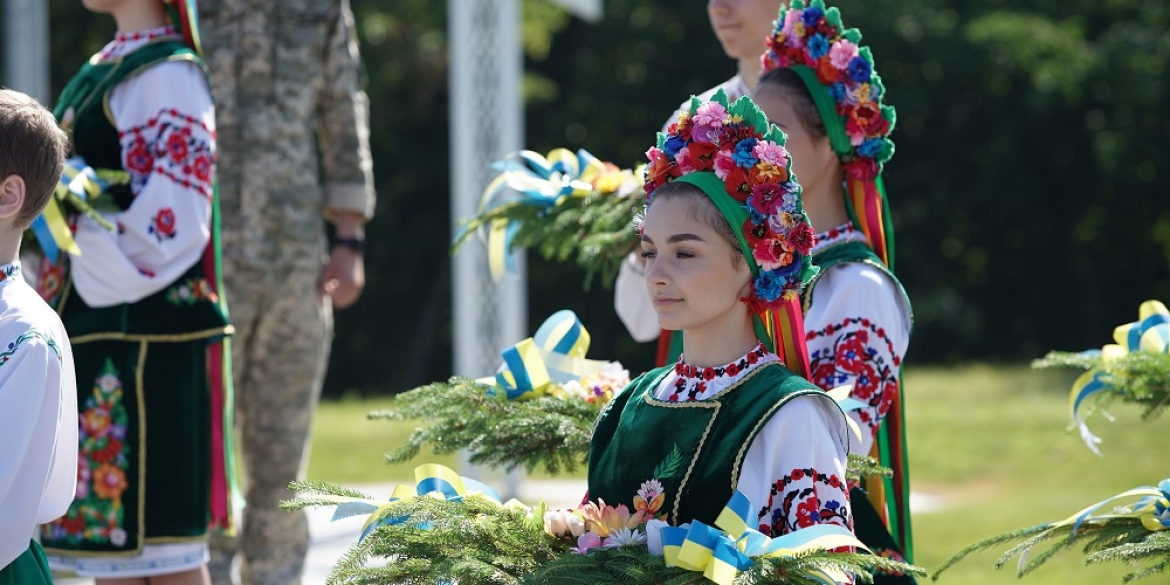 У Вінниці відбулися урочистості до Дня Конституції на Замковій горі