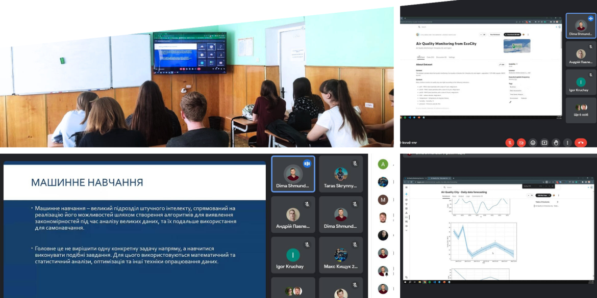 У Вінниці відбувся екологічний хакатон - учасники аналізували моніторинг якості повітря