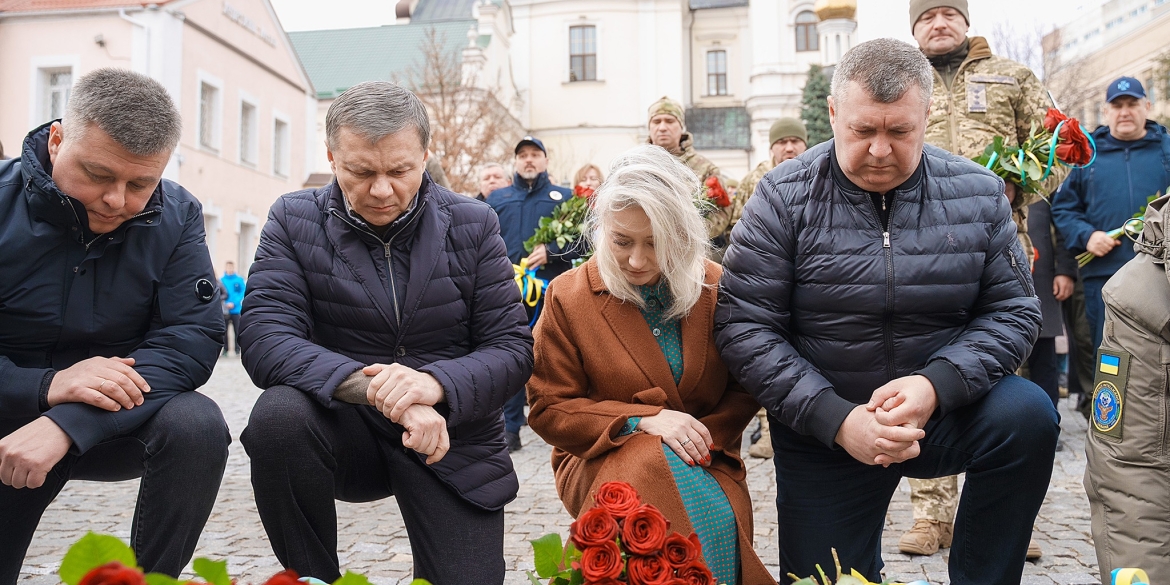 У Вінниці вшанували пам'ять загиблих, які віддали свої життя за Україну