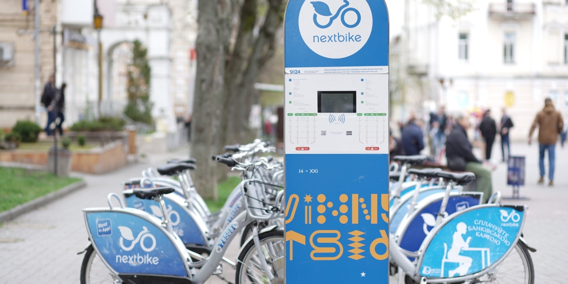 У Вінниці за два місяці велосипеди Nextbike брали в оренду понад дев'ять тисяч разів