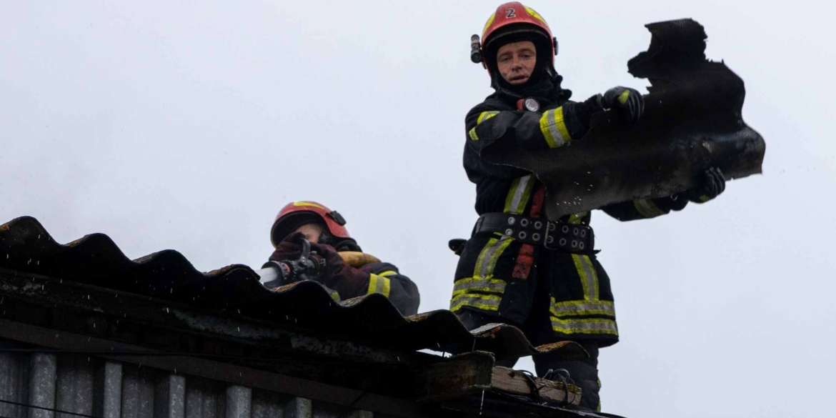 У Вінниці горіли складські приміщення на вул.Гонти