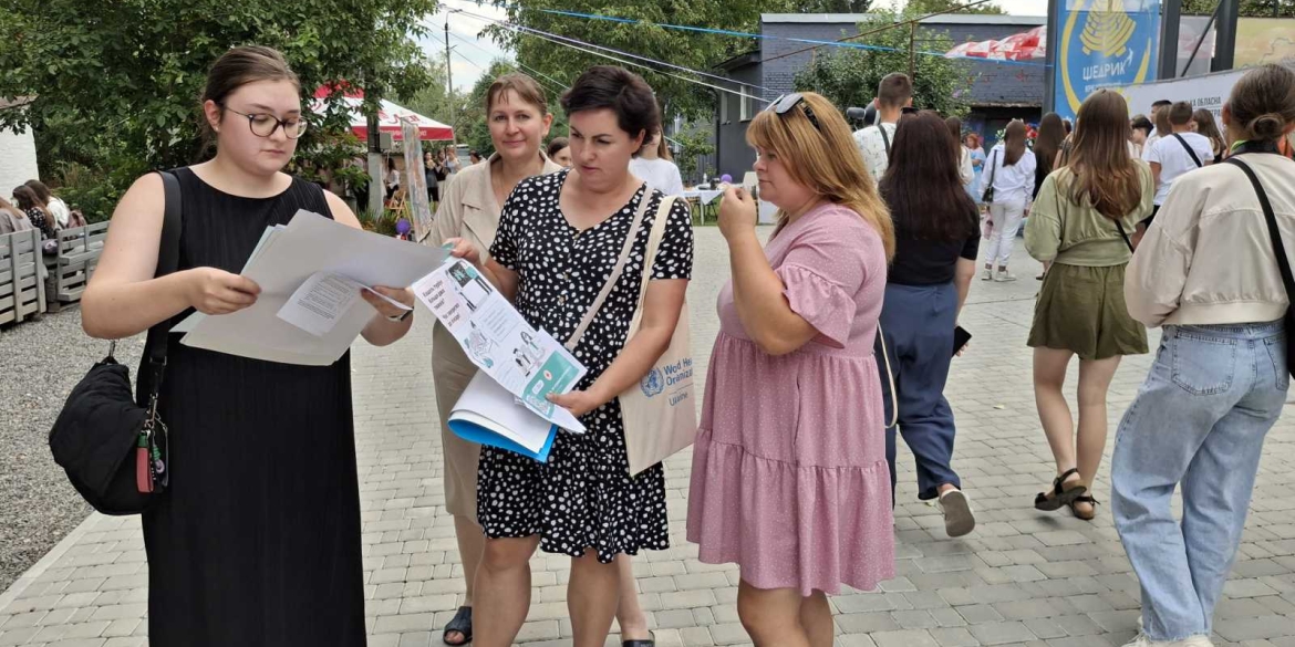 У Вінниці влаштували «Містечко здоров’я» в рамках Молодіжного форуму «Youth United Summer Fest»