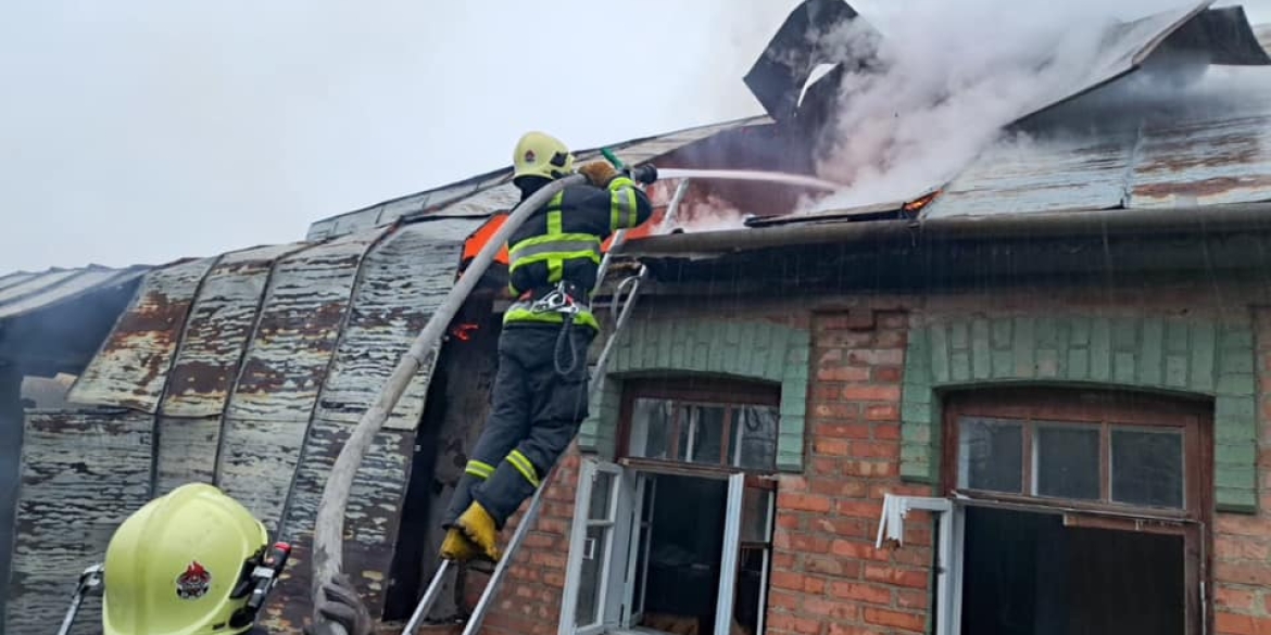 У Вороновицькій громаді згорів житловий будинок