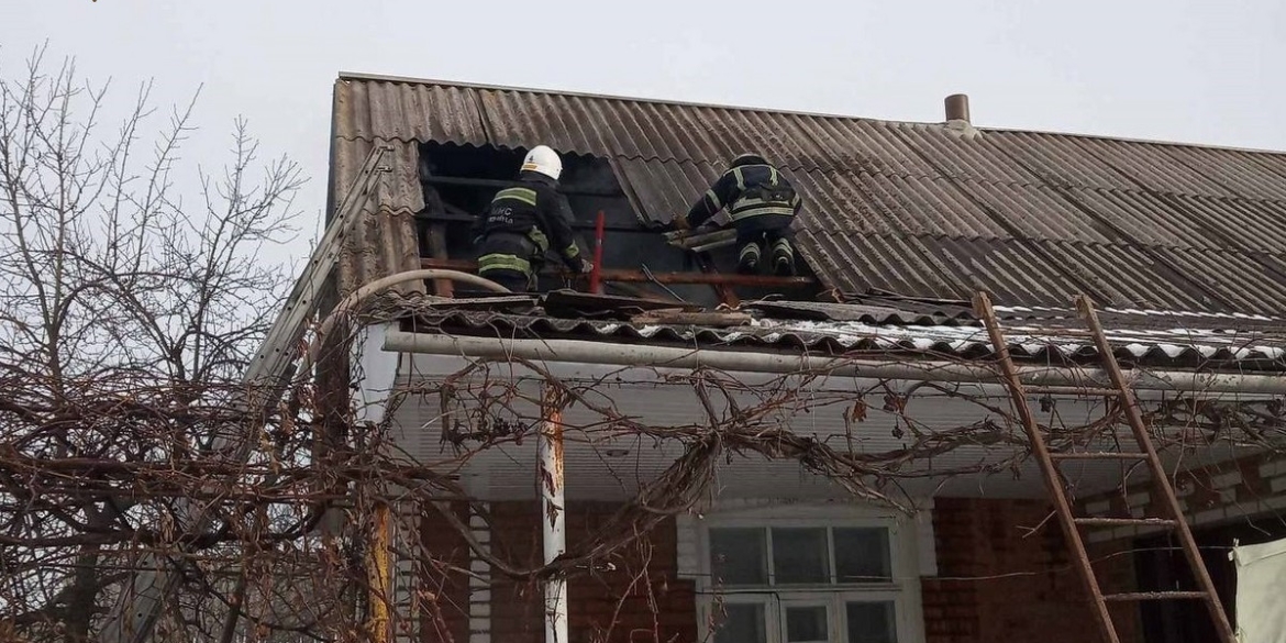 В Агрономічній громаді загорівся приватний будинок